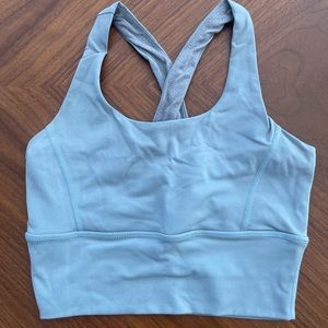 Born Primitive Size S Longline Light Blue Sports Bra